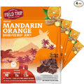 Field Trip Grass Fed Beef Jerky Healthy Gluten Free Snacks All Natural Paleo-Friendly Beef Jerky High Protein Low Carb Snack with No Nitrates 2.2oz Bag 4 Pack Mandarin Orange Teriyaki