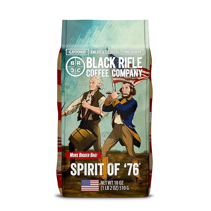 Black Rifle Coffee Company Medium Roast Ground Coffee Variety 2 Pack 18 OZ Bag