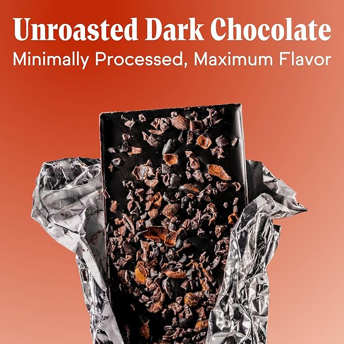 Raaka Chocolate Maple &amp Nibs 75% Cacao Dark Chocolate | Gourmet Dark Chocolate Gift | Organic Paleo Vegan Fair Trade Soy Free Non GMO Gluten Free Kosher | 1.8oz Bars 3-Pack