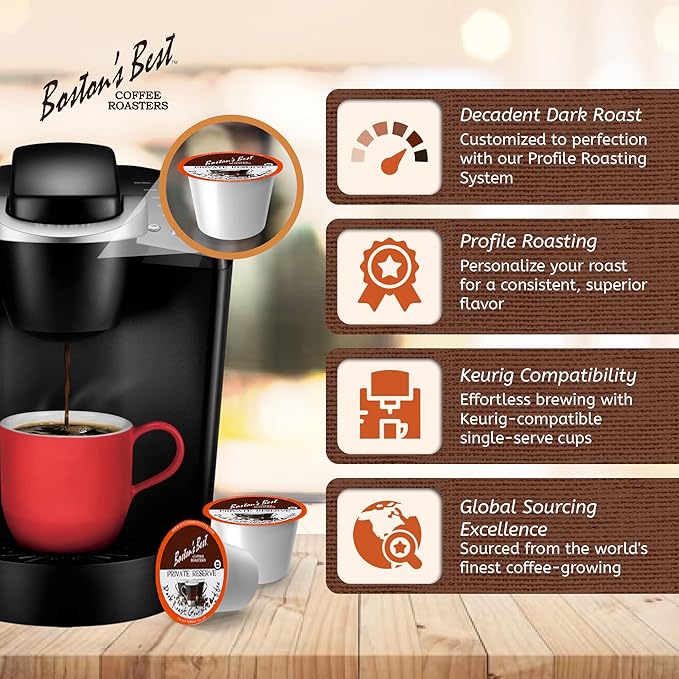 Boston's Best Single Serve K-Cup Coffee Private Reserve 42 Count (Compatible with 2.0 Keurig Brewers)