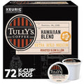 Tully's Coffee Hawaiian Blend Keurig Single-Serve K-Cup Pods Medium Roast 72 Count