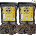 Lone Star Original Beef Jerky - 1 Pound (Pack of 2) Resealable Bags - Hickory Smoked Handcrafted Flavor - High Protein Healthy Meat Snack