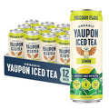 Freedom Fluid Organic Yaupon Iced Tea – Refreshing Lemon | Perfect Fall Beverage | Lightly Sweetened Low Sugar Low Calories Real Brewed Tea Clean Ingredients Antioxidant Rich Natural Caffeine |