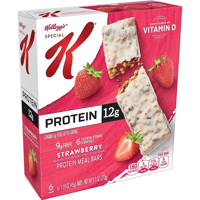 Special K Protein Meal Bars 12g Protein Meal Replacement Strawberry (3 Boxes)