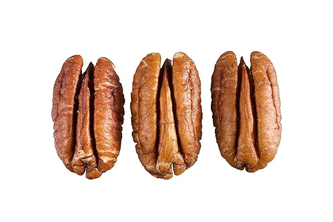 Pecan Halves Bundle – 2 lb + 5 lb Bags (7 lbs Total) | Fresh Premium Conventional Pecans | Bulk Natural Nuts for Baking Snacking &amp Cooking