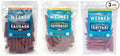 Werner Mini Sausage Sticks Pepperoni Sticks Teriyaki Meat Sticks Variety Pack of 3 – 12 Ounce Resealable Bag