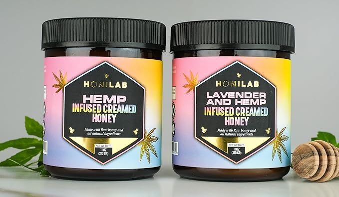 Honilab honey (Lavender and Hemp)