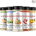Wicked Cutz Sampler Grill Seasoning Set 5 Pack of Flavored Grilling Spices Jerky Seasoning Low Sodium &amp No MSG Spices &amp Seasonings