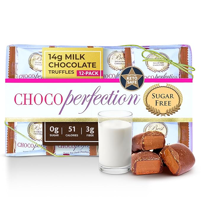ChocoPerfection Sugar Free Milk Truffles