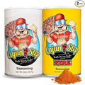 Cajun Two Step - StaleKracker - Variety Bundle - 1 each of Original Seasoning 8oz and Fire Seasoning 8 oz
