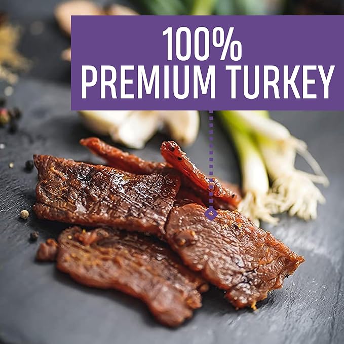 Oberto Specialty Meats Teriyaki Turkey Jerky 2.7 Ounce (Pack of 8)