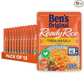 BEN'S ORIGINAL Ready Rice Tikka Masala Flavored Rice Easy Dinner Side 8.5 oz Pouch