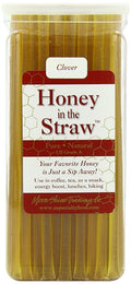 Moon Shine Trading Co Honey Straw Canister Clover 125 Count