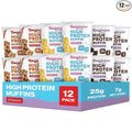Bootylicious | 25g Protein Muffin | Best Sellers | Low Carb 16g-18g Fiber Low Glycimic Index Low Sugar 2.32-2.75oz Cup 12-Pack
