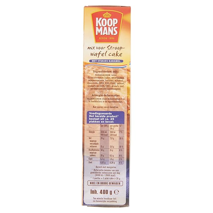 KOOPMANS STROOPWAFEL CAKE MIX 400g