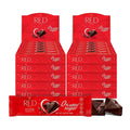 RED Delight®™ Dark Chocolate 12 Count Box of Grab N Go Travel Size Bars (0.92 Ounces Each) (10 Boxes - Total of 120 Bars)