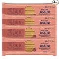 Three Farm Daughters High Fiber Pasta Bucatini Pack Irresistible Low GI Non GMO Bucatini Pasta Noodles Low Net Carb Made in the USA from Just 2 Simple Ingredients 12 oz. (4 Pack)