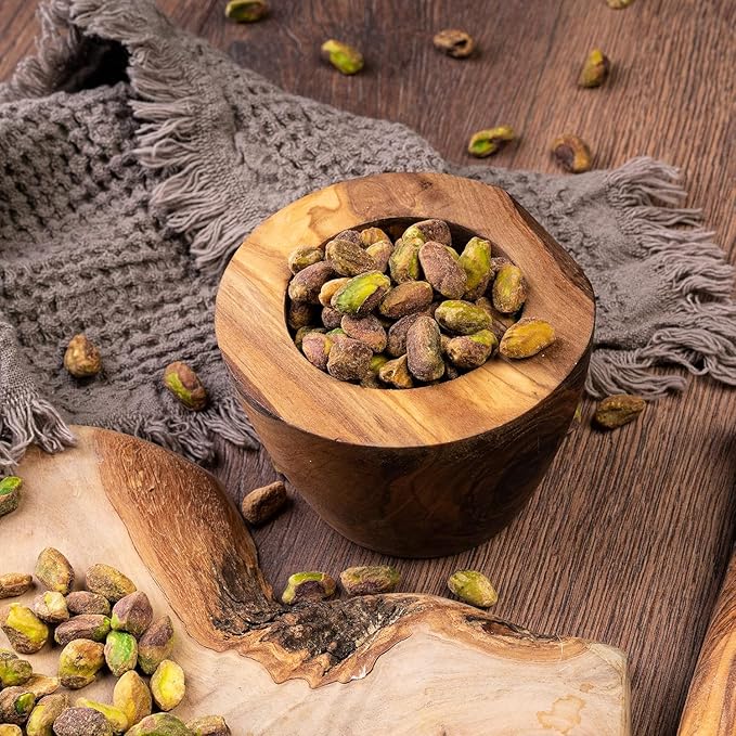 Nichols Farms Pistachios - Fresh Roasted No Shell Pistachio - Nutrient Rich Nuts Snack Packs - Non-GMO California Grown - Healthy Wonderful Tasting Party Snack - (Jalapeño Lime)
