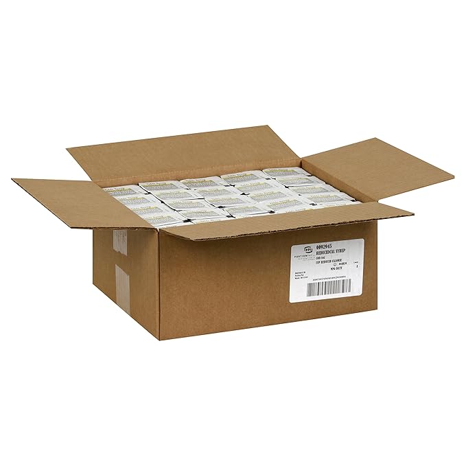 Portion Pack Reduced Calories Table Syrup 1-Ounce Single Serve Cups (Pack of 100)