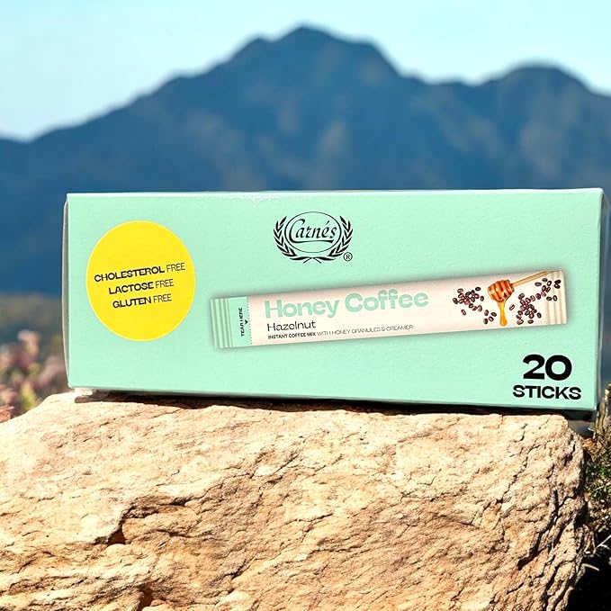 Instant Coffee Powder Quick Dissolving (COMBO HAZELNUT HONEY COFFEE)
