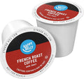 Amazon Brand - Happy Belly Dark Roast Coffee Pods French Roast Compatible with Keurig 2.0 K-Cup Brewers 100 Count