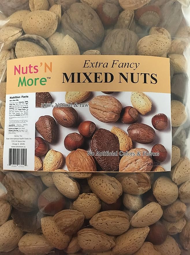 IN SHELL DELUXE MIXED NUTS- 3LB by NUTS N MORE