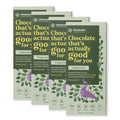 Elements Truffles Peppermint Flavoured Dark Chocolate Bar| Ayurvedic Vegan &amp Gluten Free | No Refined Sugar &amp Artificial Flavours | Enriched with Cocoa Coconut Sugar &amp Lavender 50g (Pack