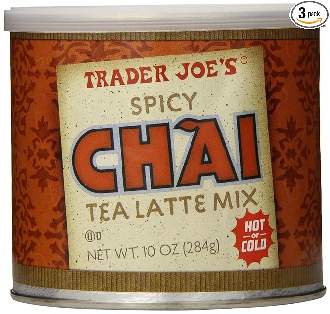 Trader Joe's Spicy Chai Tea Latte Mix-SET OF 3