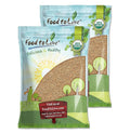 Food to Live Organic Oat Groats 25 Pounds — 100% Whole Grain Non-GMO Seeds Kosher Raw Non-Irradiated Vegan Bulk Low Glycemic Rich in Protein Fiber Copper and Manganese