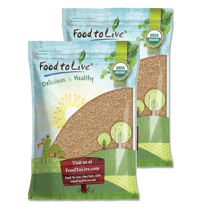 Food to Live Organic Oat Groats 25 Pounds — 100% Whole Grain Non-GMO Seeds Kosher Raw Non-Irradiated Vegan Bulk Low Glycemic Rich in Protein Fiber Copper and Manganese
