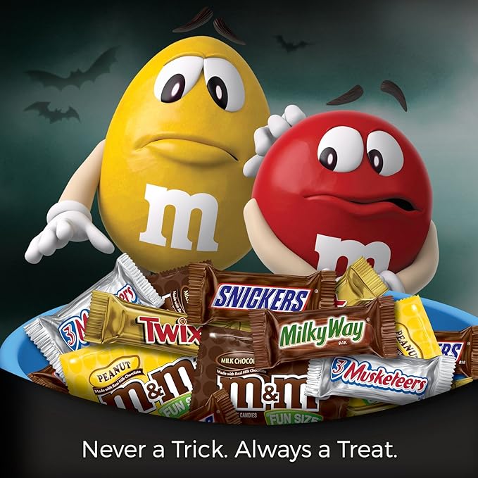 MARS Chocolate Favorites Halloween Candy Bars Variety Mix 69.2-Ounce 135-Piece Bag