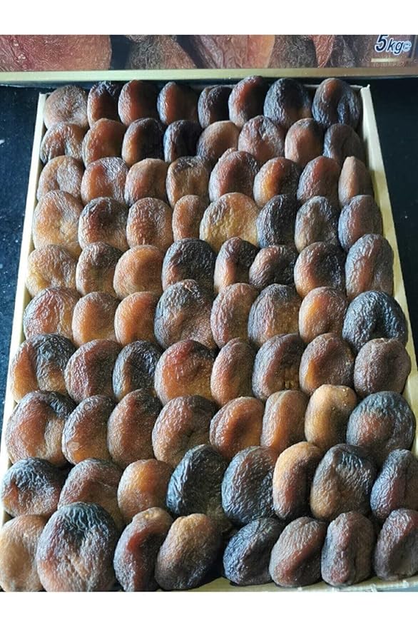 Sun-Dried Jumbo Apricots Natural Turkish Dried Fruit - High Fiber Energy Snack 2.2 lbs (1000g)