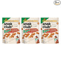 Snak Club Tajin Crunchy Peanuts Nuts with Chili and Lime Seasoning Mild No Artificial Colors or Flavors 10.5 oz Resealable Bags 3 Pack