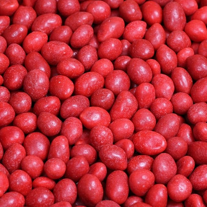Classic Boston Baked Beans Candy Coated Peanuts by It's Delish – 3 LBS Jumbo Reusable Container – Sealed Packing for Birthday Parties Christmas Easter Halloween