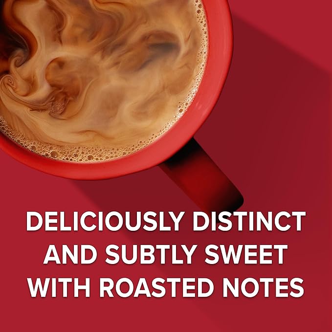 Folgers Toasty Hazelnut Flavored Ground Coffee Medium Roast 9.6 Ounce Canister (Pack of 6)