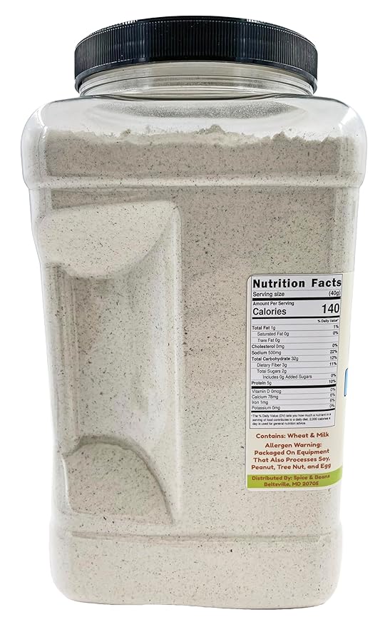 Buckwheat Pancake Mix | Earthy and Nutty Flavor | By Dasher's Spice &amp Beans | 5 lb.