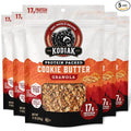 Kodiak Cakes Granola Pouch Cookie Butter High Protein 100% Whole Grains (Pack of 5 pouches)