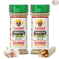 Chipotle Seasoning Mix 2 Bottles by Flavor God - Premium All Natural &amp Healthy Spice Blend for Grilling Chicken Beef Seafood &amp Vegetables - Kosher Gluten-Free Dairy-Free Vegan Keto Fri