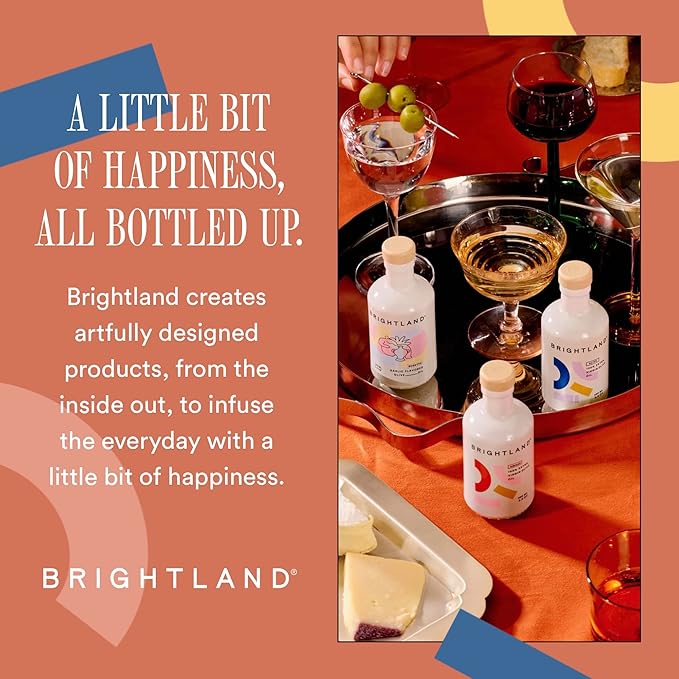 Brightland The Classic Minis Gift Set 4-Piece Set - Olive Oil Bundle Includes an Assortment of Signature Extra Virgin &amp Flavored Olive Oils - 4 x 3.4 Fl Oz Bottles