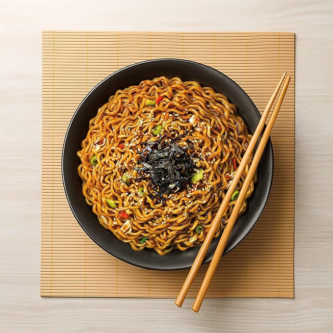 Paldo Stir Fried Chicken Flavour Instant Noodles 130 g 4.58oz (Pack of 4)