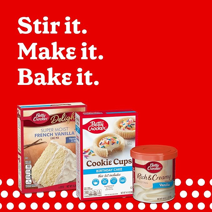 Betty Crocker Angel Food Cake Mix Just Add Water 16 oz (Pack of 12)