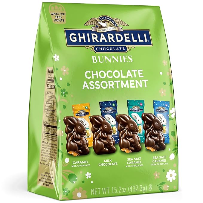 GHIRARDELLI Bunnies Chocolate Assortment 15.2 Oz bag