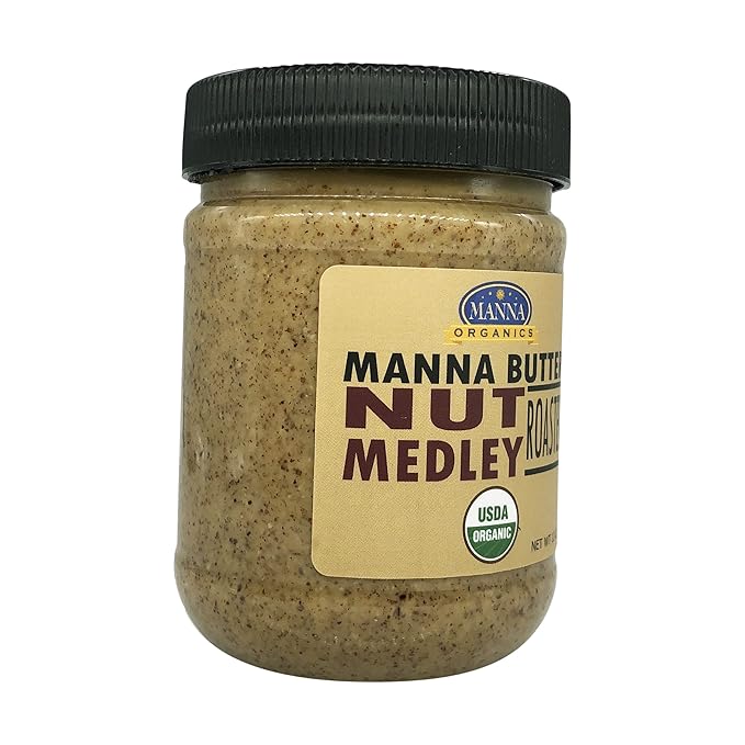 Manna Organics Organic Nut Medley Butter 12 Oz