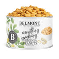 Belmont Peanuts Gourmet Everything Bagel Seasoning Flavored Virginia Peanuts 25 oz (Pack of 1) | Only 9 Simple Ingredients No Preservatives 7g Protein | Salty Peppery Crunchy Hand-Seasoned Snack