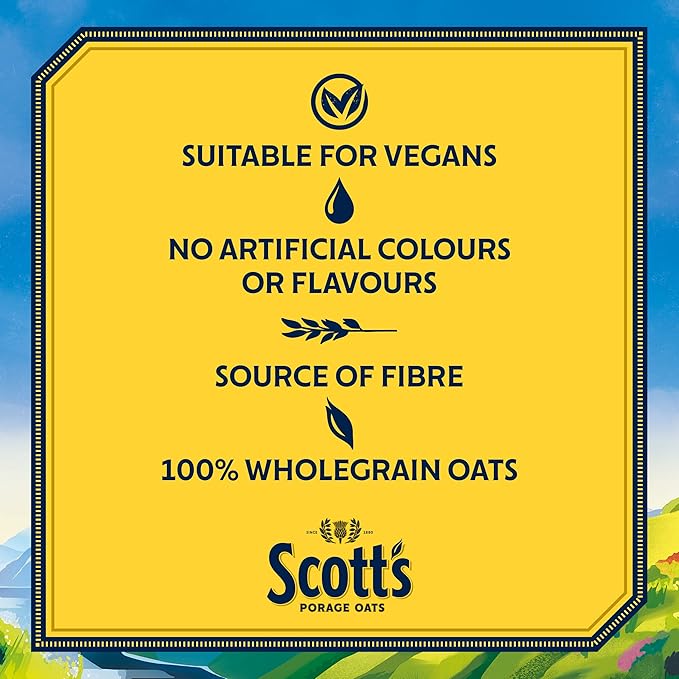 Scotts Old Fashioned Oats 1 kg (Pack of 12)