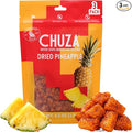 CHUZA Dried Chilli Pineapple Bites Spicy Dried Pineapple Mexican Candy Chilli Spiced Pineapple Combos Snacks with Real Fruit Flavors for Adults and Children Pack for 3