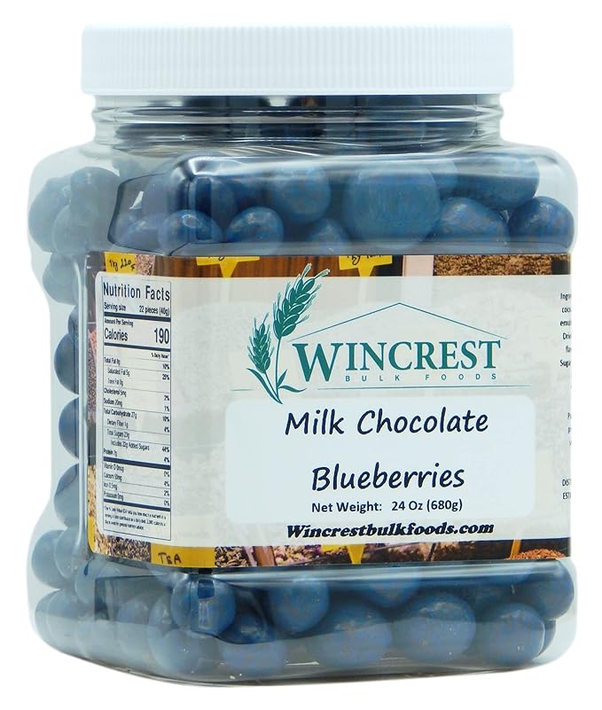 Milk Chocolate Covered Blueberries - 1.5 Lb