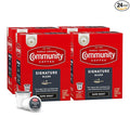 Community Coffee Signature Blend Coffee Pods Dark Roast Compatible with Keurig 2.0 K-Cup Brewers  24 Count (Pack of 4)