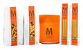 Mancini Pastificio Agricolo Pasta Mancini Handy Mini Gift Box - Includes Mezze ManicheFusilli LunghiSpaghetti and Spaghettoni Quadrati