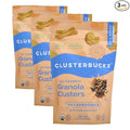 Clusterbucks Superfood Clusters – Grain-Free Keto-Friendly Granola with Regeneratively Grown Sprouted Buckwheat– Gluten-Free Low-Carb Organic Healthy Snack (6 Ounce (Pack of 3) Snickerdoodle)